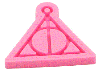 Deathly Hallow Keychain Mold