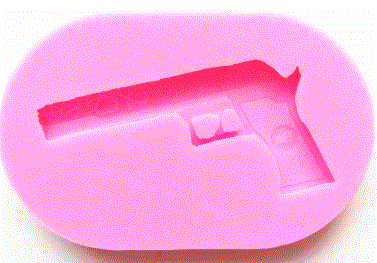 Gun Pendant Mold