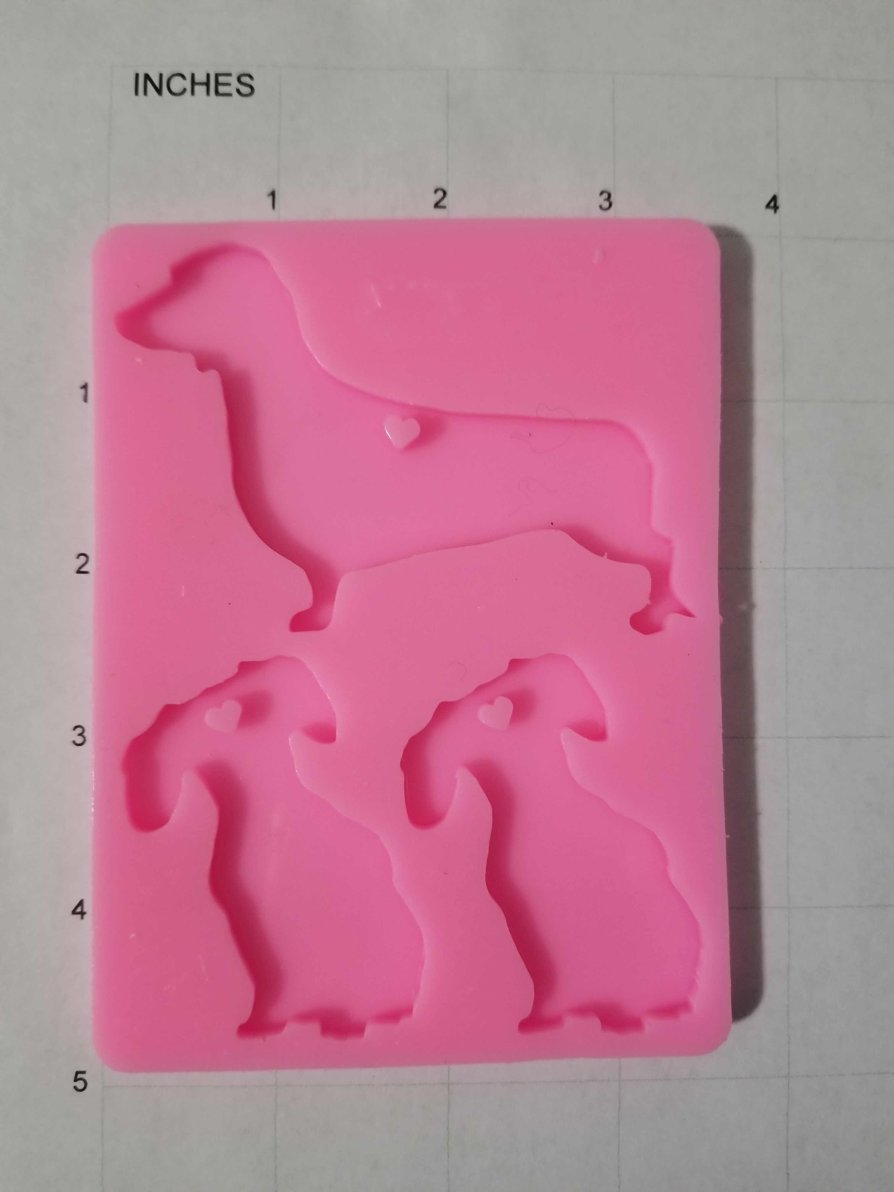 Dachshund Family Mold