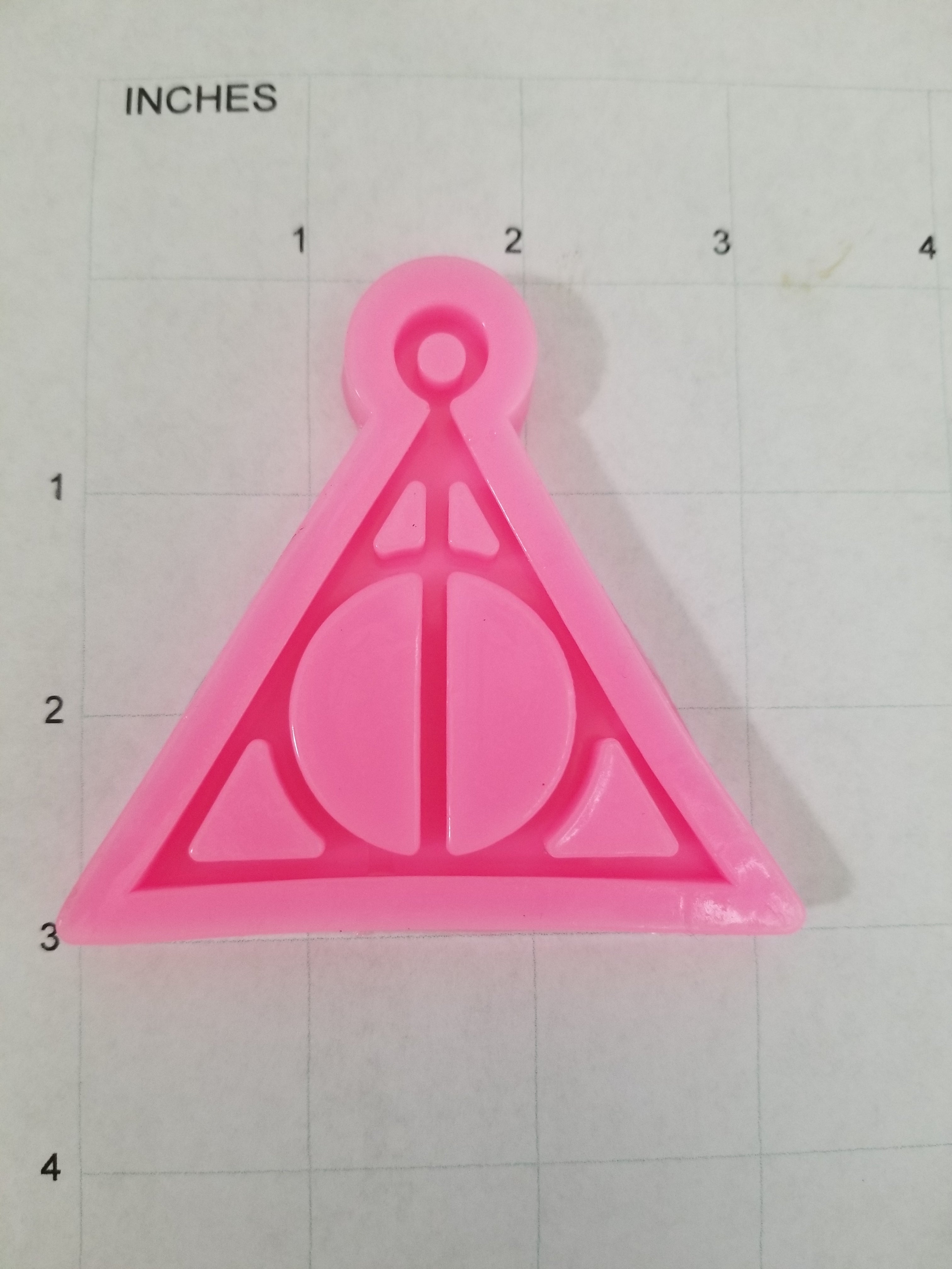 Deathly Hallow Keychain Mold